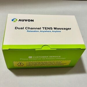Auvon Dual Channel TENS Massager – Model AS8012C – For Muscle Relief
